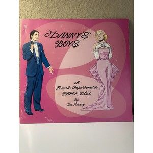 VTG DANNYs BOYS Drag Queen Paper DOLL Book Tom Tierney Female Impersonator NEW